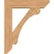 Ekena Millwork Legacy Slat Smooth Bracket w/ Offset Brace, Western Red Cedar, 7 1/2"W x 32"D x 38"H BKT0806X32X38LEC06SWR - alternate 2